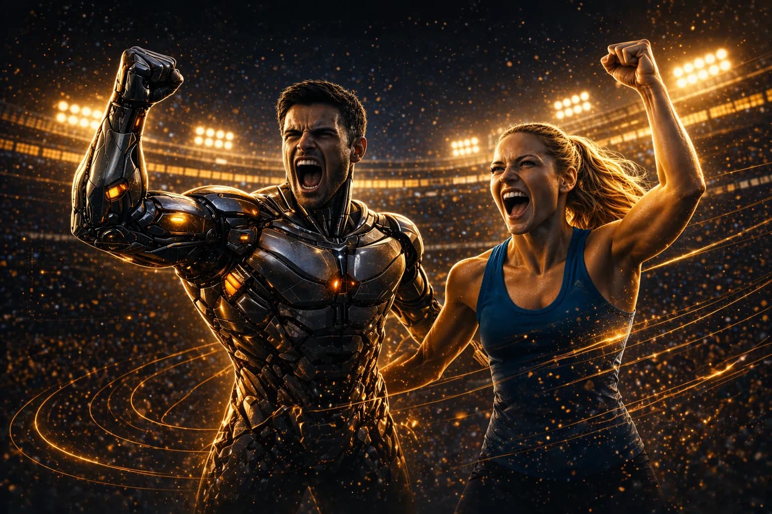 PlayAthix athletic victory scene